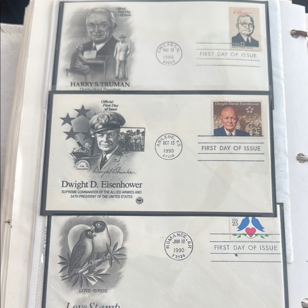 Vintage First Day Issue Envelopes